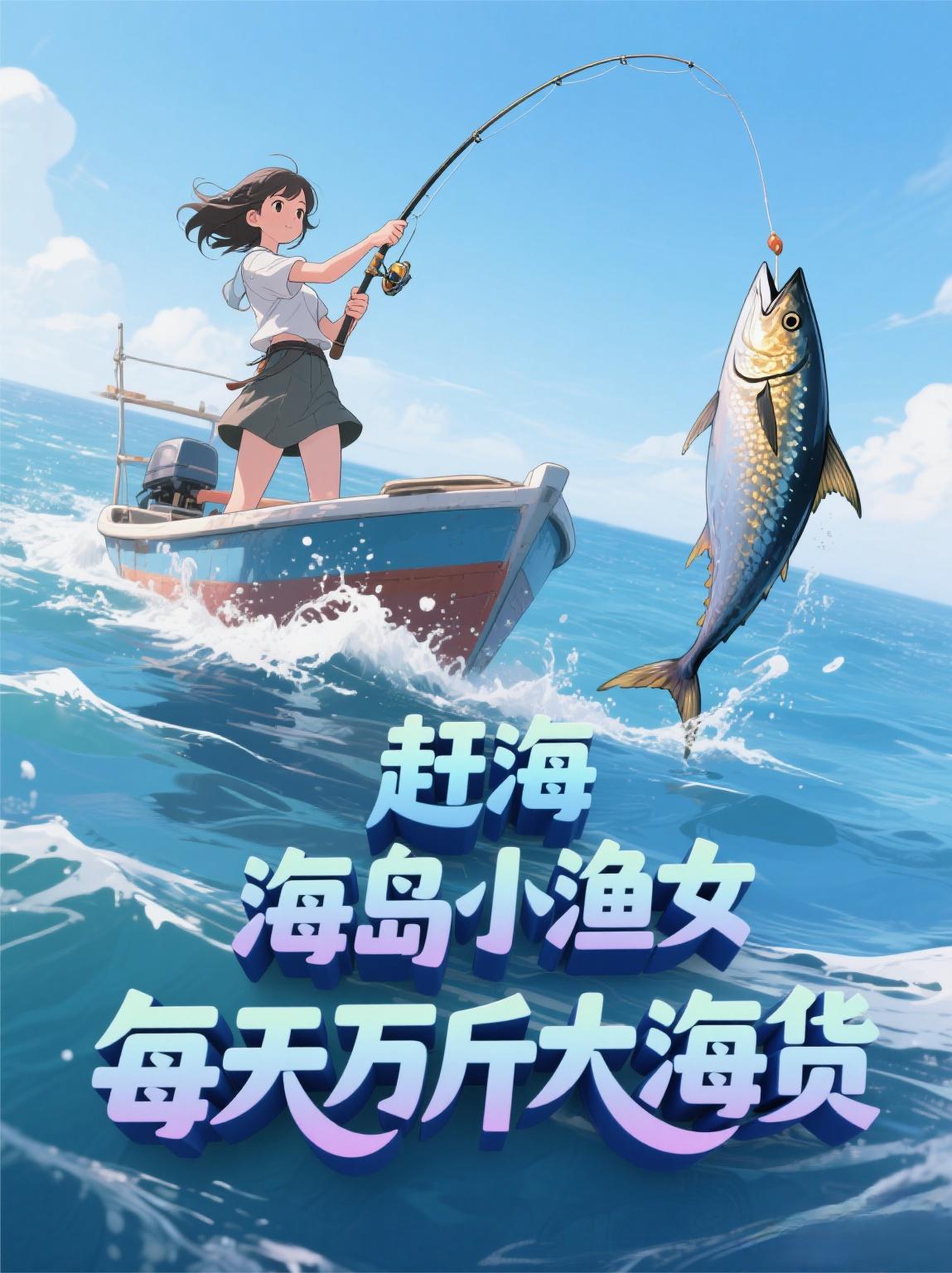 赶海海岛小渔女每天万斤大海货短剧热播